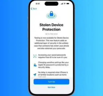 墨江苹果授权维修店分享被盗设备保护功能开启方法 