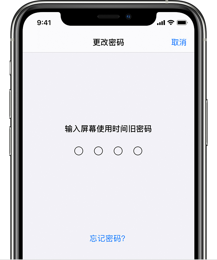 墨江苹果手机维修分享iOS 14 忘记屏幕使用时间密码怎么办 